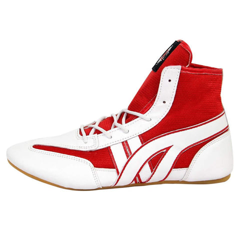 Buy Hi-Speed Men Mesh/Synthetic Leather Kabaddi Red Shoes at