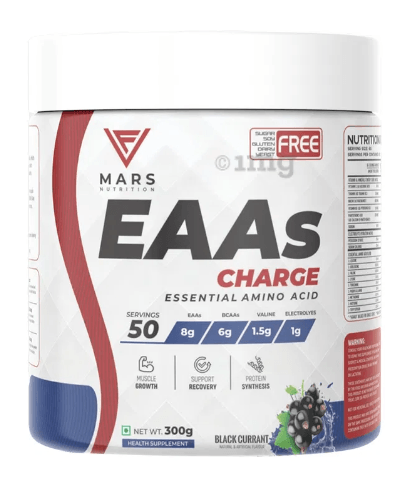 Mars Nutrition EAAs Charge Essential Amino Acid Black Currant - KIBI SPORTS