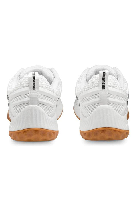 UNSQUASHABLE TOUR-TEC WHITE Squash Shoe - KIBI SPORTS