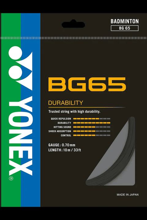 Yonex BG 65 Badminton StrinG | KIBI SPORTS - KIBI SPORTS