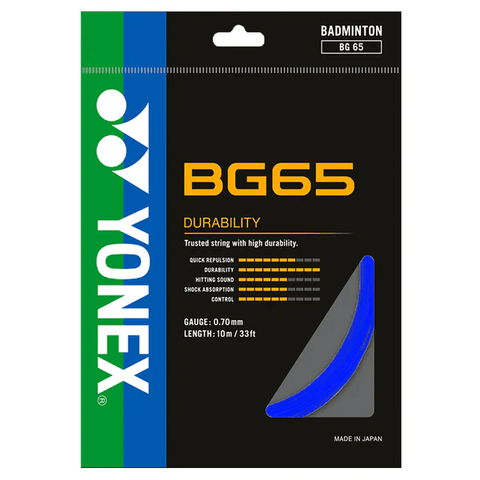 Yonex BG 65 Badminton StrinG | KIBI SPORTS - KIBI SPORTS