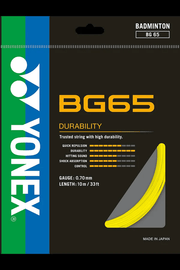 Yonex BG 65 Badminton StrinG | KIBI SPORTS - KIBI SPORTS