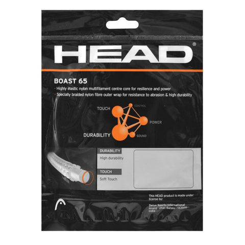 HEAD BOAST 65 BADMINTON STRING | KIBI SPORTS