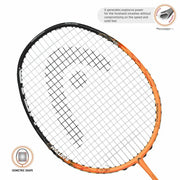 HEAD IGNITION 100 BADMINTON RACQUET (STRUNG) | KIBI SPORTS