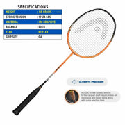 HEAD IGNITION 100 BADMINTON RACQUET (STRUNG) | KIBI SPORTS