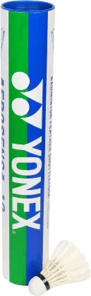 YONEX AS 10 Feather Shuttle - White (Medium, 77, Pack of 12) | KIBI SPORTS - KIBI SPORTS