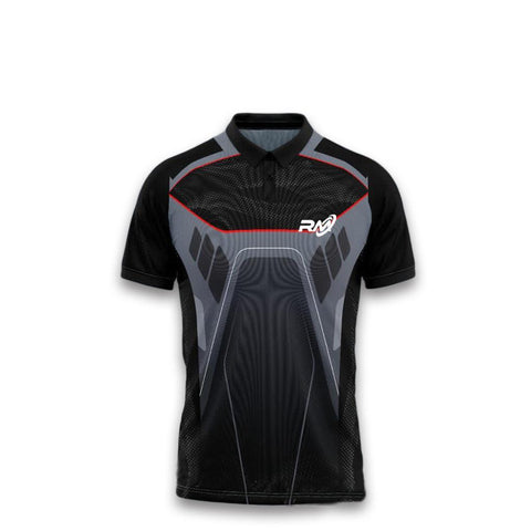 RM Sports Unisex T-shirt | Black/ Grey | KIBI Sports - KIBI SPORTS