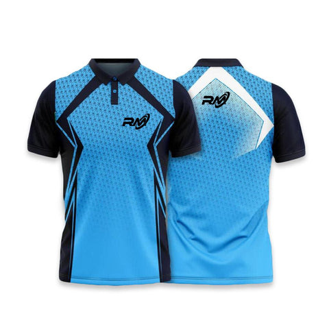 RM Sports Unisex T-shirt | Blue/Black | KIBI Sports - KIBI SPORTS