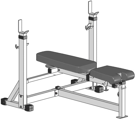 Cosco 120i Olympic FID Bench - Muscle | KIBI Sports