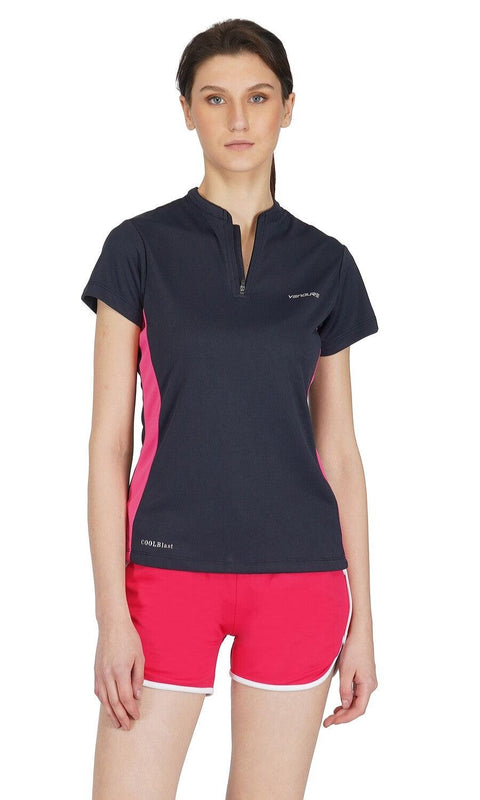 Vendure Sports COOLBlast Zip Up Sports T-Shirt | Women | KIBI Sports - KIBI SPORTS