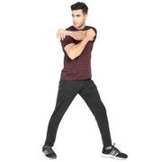 Kronos Tapered Lounge Pants | Men's | Space Black | KIBI Sports - KIBI SPORTS