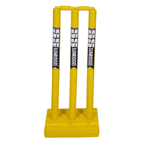 SS Plastic with Plastic Base Stumps Set | KIBI Sports - KIBI SPORTS