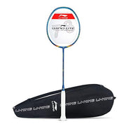 Li-Ning Wind Lite 700 Carbon Fibre Unstrung Badminton Racket with Full Cover, Navy/Red, s1 | KIBI Sports - KIBI SPORTS