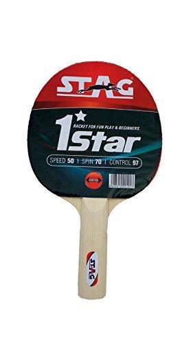 Stag 1 Star Table Tennis Racquet | Beginners | KIBI Sports - KIBI SPORTS