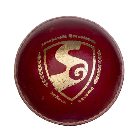 SG Bouncer™ Good Quality Four-Piece Water Proof Cricket Leather Ball