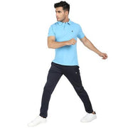 Kronos Cotton Polo All Seasons | Men's | Aqua | KIBI Sports - KIBI SPORTS