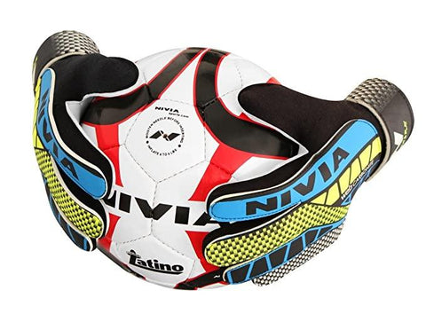 Nivia Carbonite Web Football Gloves | KIBI Sports - KIBI SPORTS