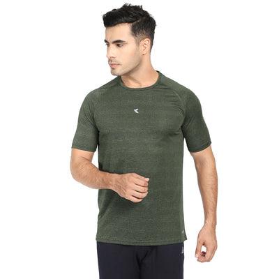 Kronos BRE-EAZY Workout TEE | Men's | Olive | KIBI Sports - KIBI SPORTS