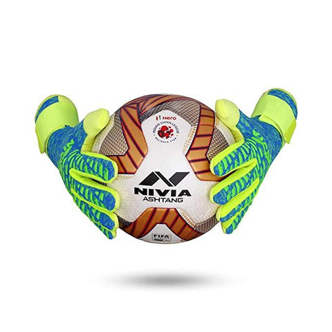 Nivia Ashtang Football Gloves | KIBI Sports - KIBI SPORTS