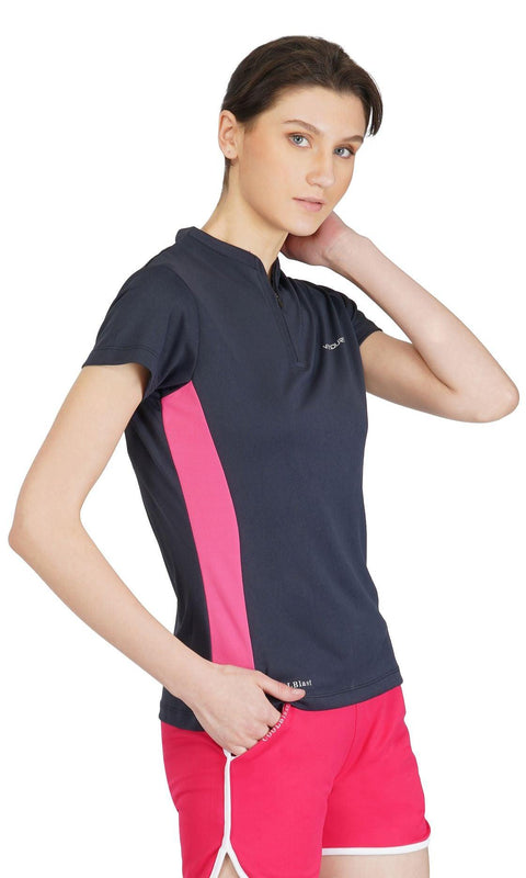 Vendure Sports COOLBlast Zip Up Sports T-Shirt | Women | KIBI Sports - KIBI SPORTS