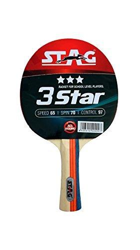 STAG 3 Star Table tennis Racket | Beginners | KIBI Sports - KIBI SPORTS