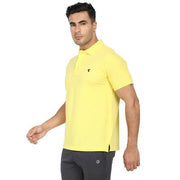 Kronos Cotton Polo All Seasons | Men's | Golden Yellow | KIBI Sports - KIBI SPORTS