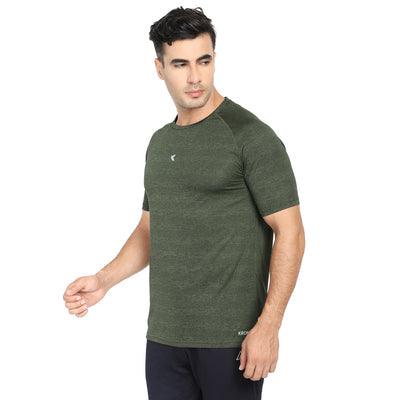 Kronos BRE-EAZY Workout TEE | Men's | Olive | KIBI Sports - KIBI SPORTS