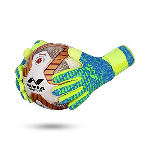 Nivia Ashtang Football Gloves | KIBI Sports - KIBI SPORTS