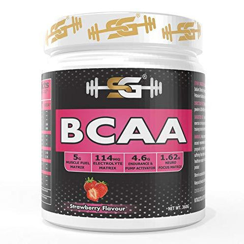 SG Welness BCAA Muscle Fuel Matrix Powder | 360gm | KIBI Sports