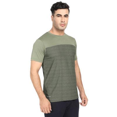 Kronos Dual-Tone Crew Cut | Men's | Olive | KIBI Sports - KIBI SPORTS