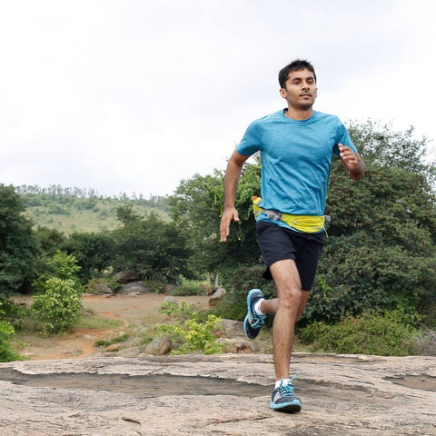 Adventure worx Hydra Light Run Waist Pouch / Running Hydration Belt  | KIBI SPORTS