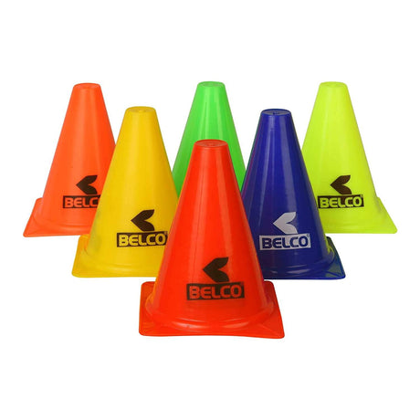 Belco Traffic Cones (Pair of 6) | KIBI Sports - KIBI SPORTS