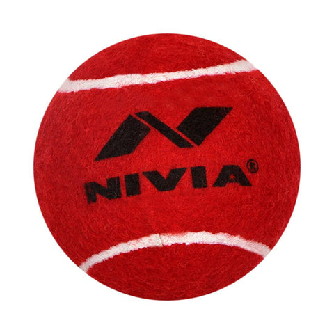 nivia cricket tennis ball