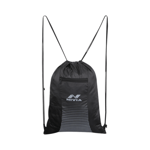 NIVIA STRING BAG (WITH SIPPER POCKET) | KIBI Sports - KIBI SPORTS