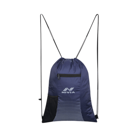 NIVIA STRING BAG (WITH SIPPER POCKET) | KIBI Sports - KIBI SPORTS