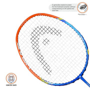 HEAD AIRFLOW 3000 Badminton Racket | KIBI Sports - KIBI SPORTS