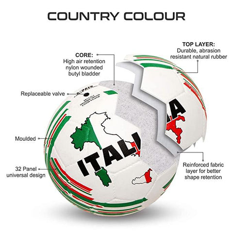 Nivia Country Color Football | KIBI Sports - KIBI SPORTS