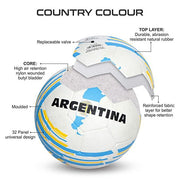 Nivia Country Color Football | KIBI Sports - KIBI SPORTS