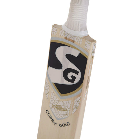 SG Cobra Gold Kashmir Willow Cricket Bat (Leather Ball) - KIBI SPORTS