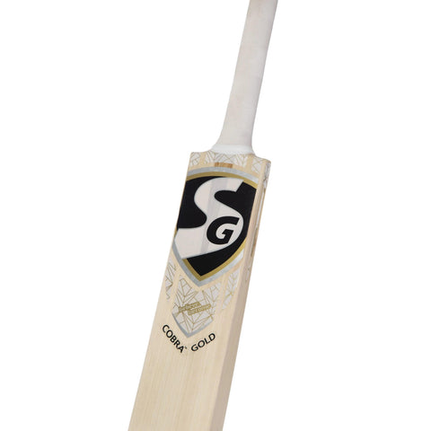 SG Cobra Gold Kashmir Willow Cricket Bat (Leather Ball) - KIBI SPORTS