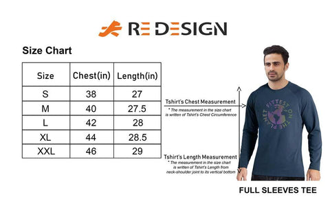 ReDesign Full Sleeves Multi-Color Reflective Sports T-shirt | Men | KIBI Sports - KIBI SPORTS