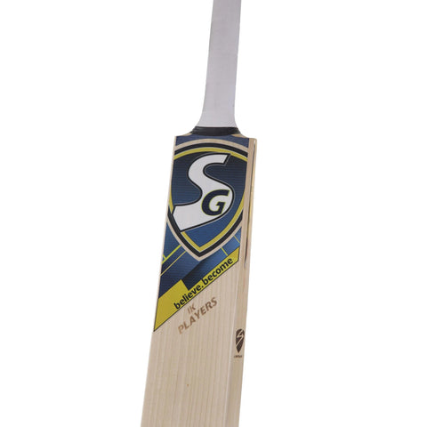 SG IK Players Grade 1 Worlds Finest and rare top grade English Willow highest quality and performance Bat (Leather Ball) - KIBI SPORTS