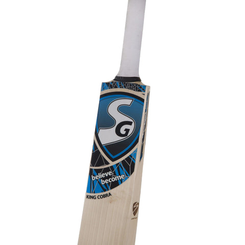 SG King Cobra™ English Willow top grade 1 Cricket Bat (Leather Ball) - KIBI SPORTS