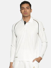 Omtex JW Cricket White Full Sleeve T-Shirt | Cricket | KIBI Sports - KIBI SPORTS
