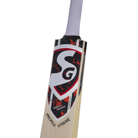 SG Profile Xtreme Traditionally Shaped English Willow Cricket Bat (Leather Ball) - KIBI SPORTS