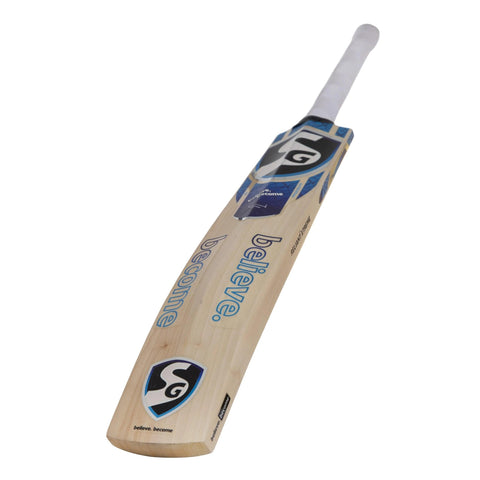 SG Reliant Xtreme Grade 5 English willow hard pressed & traditionally shaped for superb stroke Cricket Bat (Leather Ball) - KIBI SPORTS