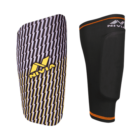 Nivia Classic with sleeve Football Shin Guards | KIBI Sports - KIBI SPORTS