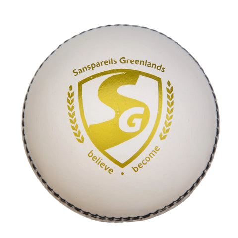 SG Club™ High Quality Four-Piece Water Proof Cricket Leather Ball