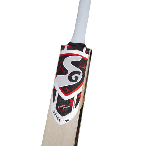 SG Sierra 150 Traditionally Shaped English Willow Cricket Bat (Leather Ball) - KIBI SPORTS