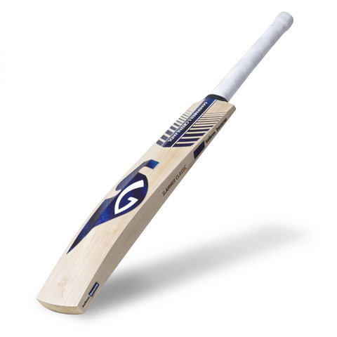 SG Slammer Classic Traditionally Shaped English Willow Cricket Bat (Leather Ball) - KIBI SPORTS